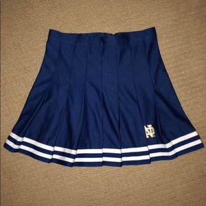 notre dame cheer skirt